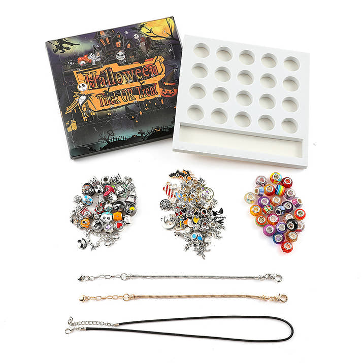 Halloween Advent Calendar Charm Bracelet