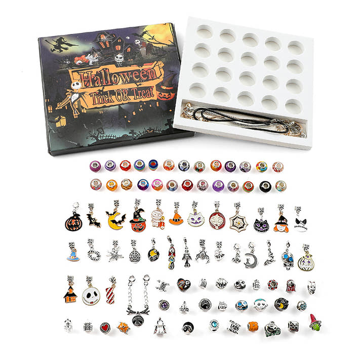 Halloween Advent Calendar Charm Bracelet