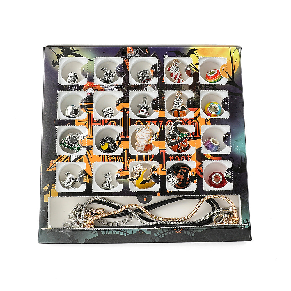 Halloween Advent Calendar Charm Bracelet